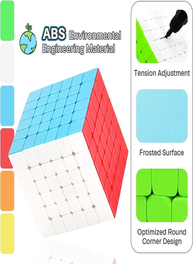 AUTHFORT Original Stickerless 6x6 Magic Cube, Fast and Smooth Speed Cube for Kids & Adult - Image 4